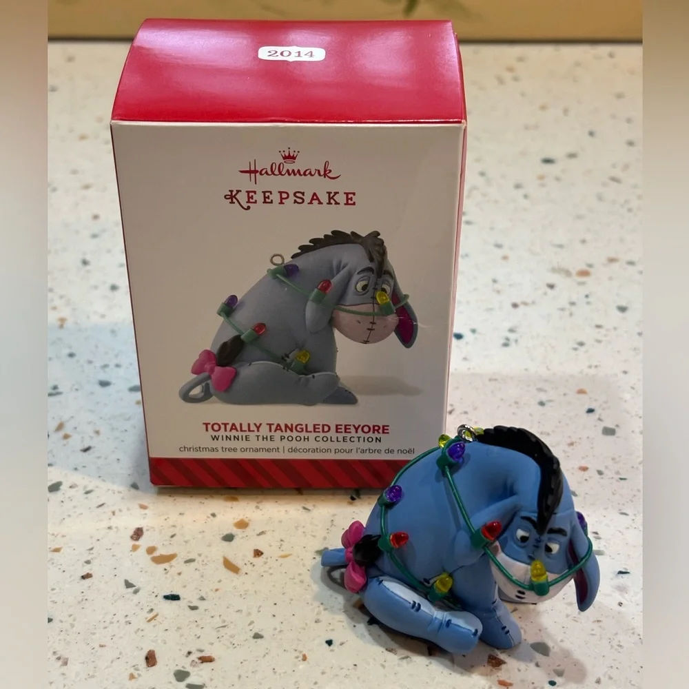 Hallmark Keepsake Ornament Totally Tangled Eeyore 2014 Winnie‎ the Pooh